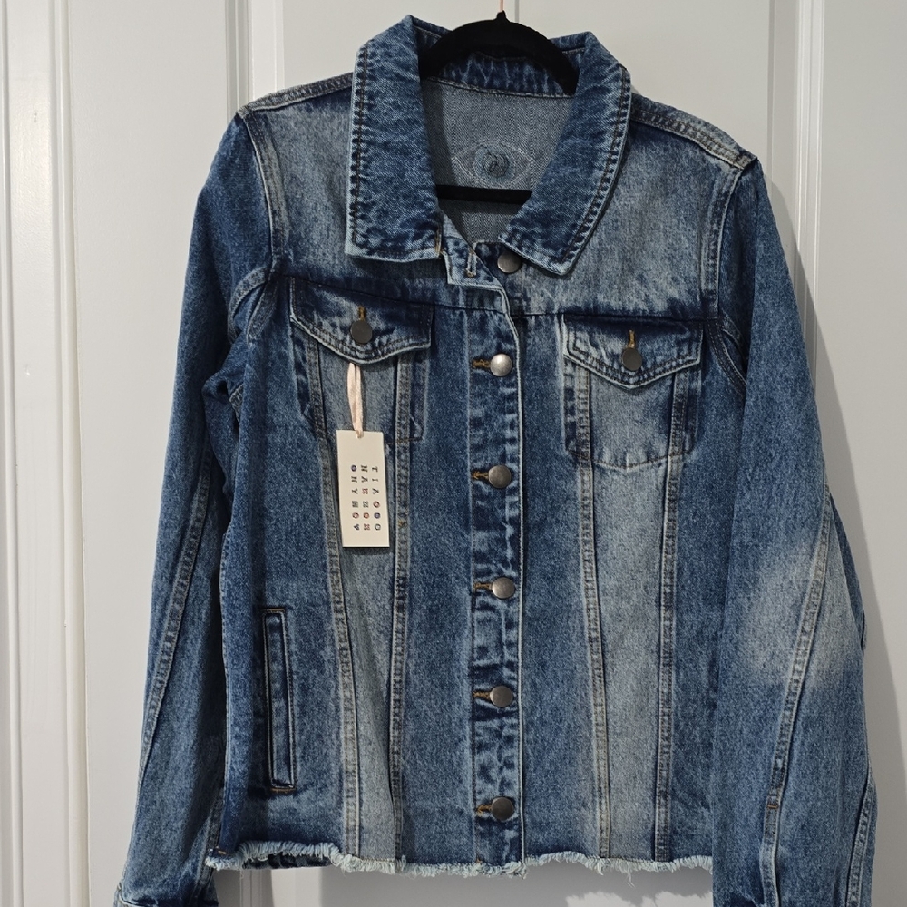 Classic Blue Denim Women's Jacket